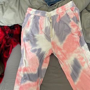 Tie die pants